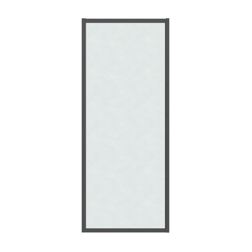 Душевая перегородка Grossman Style 200.K33.05.70.21.02 70х195 стекло текстурное профиль черный матовый